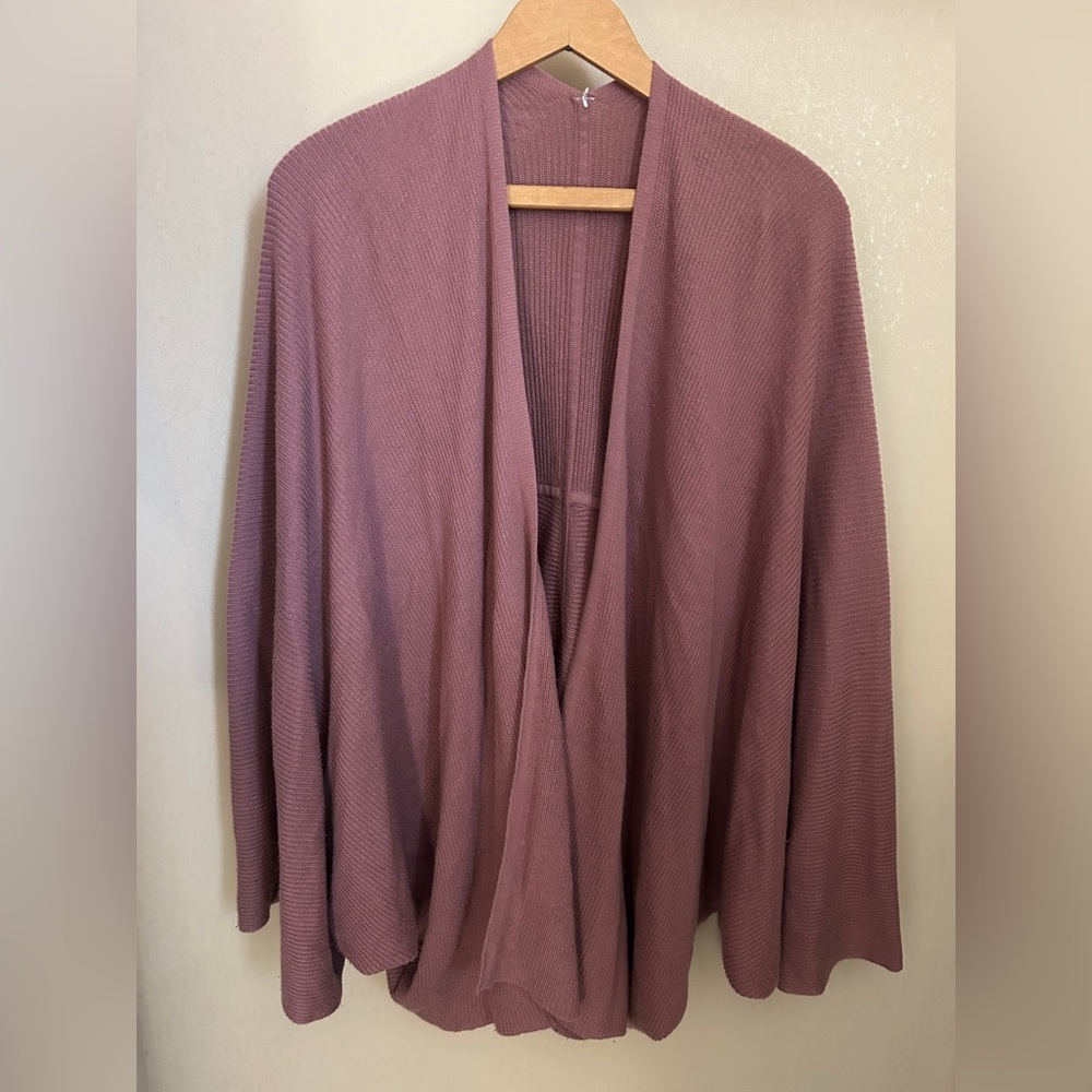 Lululemon Cashlu Knit Textured Wrap Spiced Chai XL/XXL - Picture 7 of 10